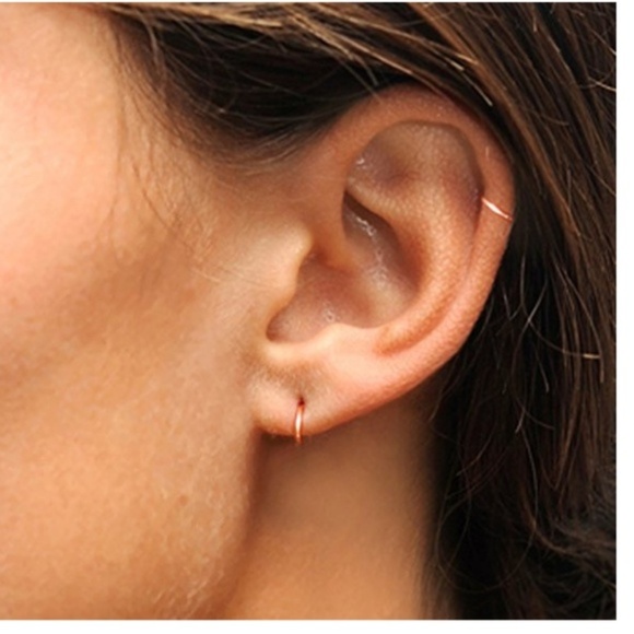 Rose Gold Flashed Sterling Silver Small Endless - Picture 5 of 8